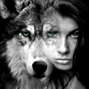 mujer lobo